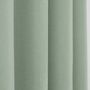 Rideaux et voilages - Paire de Rideaux À Œillets "Effet Lin" 140 x 260 cm Moonlight deco Menthe - COTON PUR
