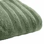 Bath towels - “Spa” Shower Towel 100% Cotton 70 x 140 cm Rosemary - COTON PUR