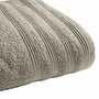 Bath towels - “Spa” Shower Towel 100% Cotton 70 x 140 cm Sand - COTON PUR