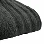 Bath towels - "Spa" Bath Towel 100% Cotton 90 x 150 cm Slate - COTON PUR