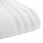 Bath towels - "Spa" Bath Towel 100% Cotton 90 x 150 cm Snow - COTON PUR