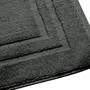 Autres linges de bain - Tapis de Bain "Spa" 100% Coton 50 x 80 cm Ardoise - COTON PUR