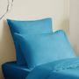 Linge de lit - Pack Complet Housse de couette Unicolore 140 x 200 cm - Drap housse 90 x 190 cm - 100% Coton 57 Fils - COTON PUR