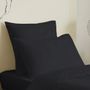 Linge de lit - Pack Complet Housse de couette Unicolore 140 x 200 cm - Drap housse 90 x 190 cm - 100% Coton 57 Fils - COTON PUR