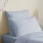 Linge de lit - Pack Complet Housse de couette Unicolore 140 x 200 cm - Drap housse 90 x 190 cm - 100% Coton 57 Fils - COTON PUR