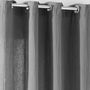 Curtains and window coverings - Pair of Curtains 140 x 260 cm Cotton Gauze Slate - COTON PUR