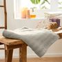 Serviettes de bain - Drap de Douche "Spa" 100% Coton 70 x 140 cm Sable - COTON PUR