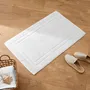 Autres linges de bain - Tapis de Bain "Spa" 100% Coton 50 x 80 cm Neige - COTON PUR