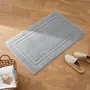 Autres linges de bain - Tapis de Bain "Spa" 100% Coton 50 x 80 cm Perle - COTON PUR
