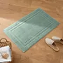 Autres linges de bain - Tapis de Bain "Spa" 100% Coton 50 x 80 cm Menthe - COTON PUR