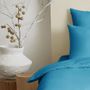 Linge de lit - Pack Complet Housse de couette Unicolore 140 x 200 cm - Drap housse 90 x 190 cm - 100% Coton 57 Fils - COTON PUR