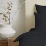 Linge de lit - Pack Complet Housse de couette Unicolore 140 x 200 cm - Drap housse 90 x 190 cm - 100% Coton 57 Fils - COTON PUR