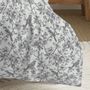 Linge de lit - Pack Complet Housse de couette Imprimé 140 x 200 cm - Drap housse 90 x 190 cm - 100% Coton 57 Fils - COTON PUR