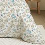Linge de lit - Pack Complet Housse de couette Imprimé 220 x 240 cm - Drap housse 140 x 190 cm - 100% Coton 57 Fils - COTON PUR