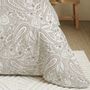 Linge de lit - Pack Complet Housse de couette Imprimé 220 x 240 cm - Drap housse 160 x 200 cm - 100% Coton 57 Fils - COTON PUR