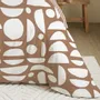 Bed linens - Complete Pack Printed Duvet Cover 220 x 240 cm - Fitted Sheet 160 x 200 cm - 100% Cotton 57 Thread Count - COTON PUR