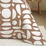 Linge de lit - Pack Complet Housse de couette Imprimé 240 x 260 cm - Drap housse 180 x 200 cm King Size - 100% Coton 57 Fils - COTON PUR