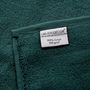 Bath towels - "Spa" Towel 100% Cotton 50 x 100 cm Emerald - COTON PUR