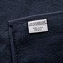 Serviettes de bain - Drap de Douche "Spa" 100% Coton 70 x 140 cm Bleu Nuit - COTON PUR