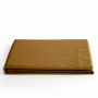 Bed linens - 100% Cotton Flat Sheet 180 x 290 cm Caramel - COTON PUR