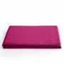 Linge de lit - Drap Plat 100% Coton 240 x 300 cm Magenta - COTON PUR