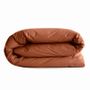 Linge de lit - Housse de couette 100% Coton 140 x 200 cm Paprika - COTON PUR