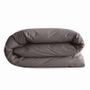 Bed linens - 100% Cotton Duvet Cover 240 x 220 cm Slate - COTON PUR