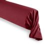 Bed linens - 100% Cotton Bolster Case 45 x 185 cm Garnet - COTON PUR