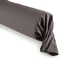 Linge de lit - Taie de Traversin 100% Coton 45 x 185 cm Ardoise - COTON PUR