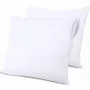 Bed linens - Set of 2 Waterproof Anti-Mite Sponge Pillow Protectors 63 x 63 cm - COTON PUR