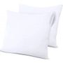 Linge de lit - Lot de 2 Proteges Oreiller Éponge Imperméable Anti-Acariens 63 x 63 cm - COTON PUR