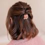 Accessoires cheveux - Chouchou soie rose x2 - BACHCA