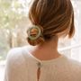 Accessoires cheveux - Barrette ronde Vert d'eau - BACHCA