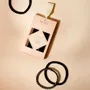 Accessoires cheveux - Élastiques noir x9 - BACHCA
