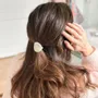 Accessoires cheveux - Élastique plaque Nacre - BACHCA