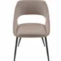 Chairs - Elodie grey chair - SIGNATURE MOBILIER ET DÉCORATION