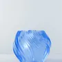 Vases - Vase « Glace glacée » | bleue - AURA 3D