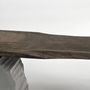 Benches - Concrete and Chestnut Wood Bench [FRAGMENT] - CASE STUDIOS