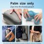 Travel accessories - EASYNAP Pocket Pillow Chin Support Small Candlelight Peach - EASYNAP