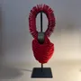 Sculptures, statuettes and miniatures - Prayer bead sculpture in African amber and Bronze - STUDIO JULIA ATLAS