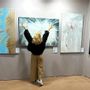 Paintings - Acrylic Resin Painting "SAHARA" - TURIK&ART (KSENIIA TURIK)
