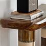 Ceramic - STONEWARE CONSOLE TABLE - ROMA collection - DI VINCENZO POUJOULA