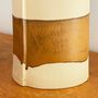 Ceramic - SCULPTED TOTEM LAMP - CUOIO collection - DI VINCENZO POUJOULA