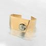 Unique pieces - Pyrite Gold Cuff - BAZALTE