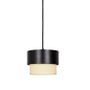 Suspensions - KAN suspension diamètre de 19cm en noir, blanc, terracotta ou doré - LUXCAMBRA