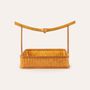 Meubles de cuisines - Panier de rangement carré portable en bambou fait main - THE ZHAI