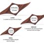 Gifts - TILISMA - Handmade walnut wood page holder - TILISMA