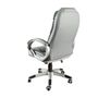 Chairs - Swivel office chair in grey leatherette - ANGEL CERDÁ