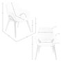 Chairs - Beige fabric chair - ANGEL CERDÁ