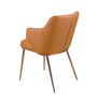 Chairs - Brown leatherette chair - ANGEL CERDÁ